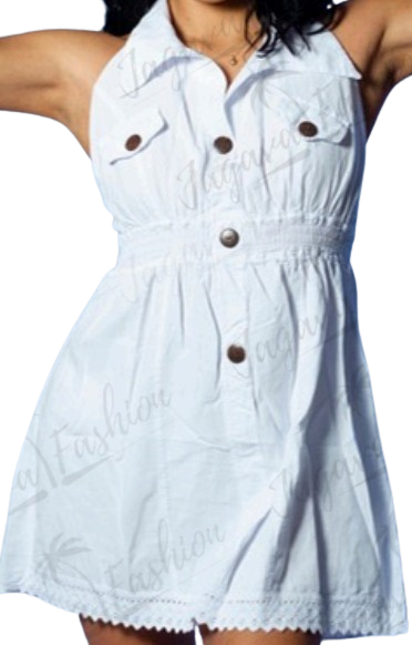 VESTIDO CUELLO